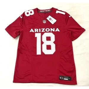 NEW Arizona Cardinals BJ Ojulari Nike Jersey Medium #18 Red Stitched On Field